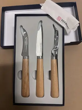 Z1670003K KEEMAKE Paring Peeling Knife Set Steel Cutlery