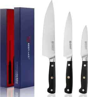 Z2050003K KEEMAKE Kitchen Knives Set Chef Knife Steel Meat