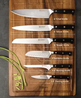 Z2050006K KEEMAKE Kitchen Knife Set Chef Knives Razor Sharp #2