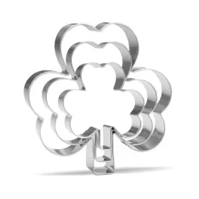 414759804529 KEEWAH Shamrocks Cookie Cutter Set Steel