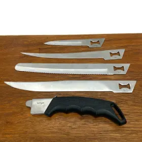 1099TF KERSHAW Blade Trader Camp Knife Set Carving Fillet