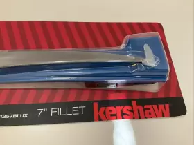 1257BLUX KERSHAW Fish Fillet Knife Rubberized Slip Grip #2