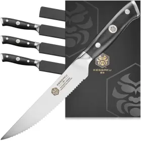 KES12044 KESSAKU Steak Knife Pack Set Dynasty Forged