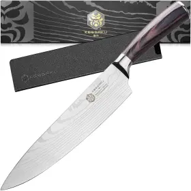 KES23081 KESSAKU Chef Knife Samurai Razor Sharp Kitchen Fo