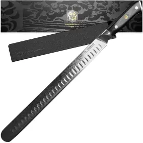KES53012 KESSAKU Carving Knife Damascus Dynasty Razor Sharp