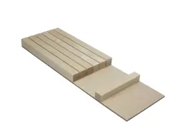 2505340372 KESSEBOHMER Knife Block Birch