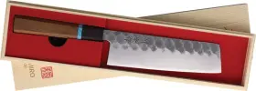 6610 KETUO Kawahiro Kitchen Knife Steel Blade Wood Handle