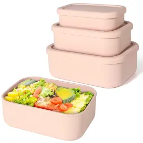 B0BTXZMY67 KEWEIS Silicone Food Storage Containers Set Bpa