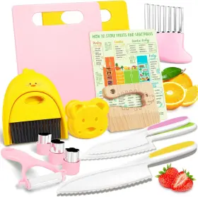 445052823871 KIDSKNIVESSET Kids Knife Set Cooking Kitchen