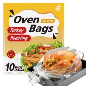 B0CYZRBC36 KIGINHANS Oven Bags Turkey Cooking Roasting Meat
