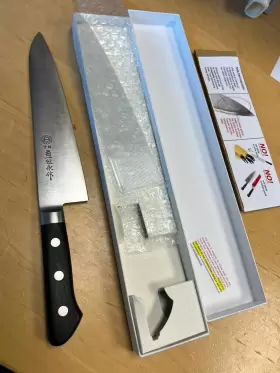 GM21-08-0 KIKUICHI Molybdenum Steel Gyuto Knife Box #2