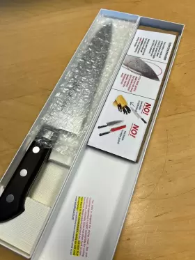 GM21-08-0 KIKUICHI Molybdenum Steel Gyuto Knife Box #3