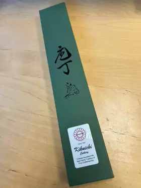 WGAD24-9-5SP KIKUICHI Warikomi Tsuchime Damascus Chefs Knife