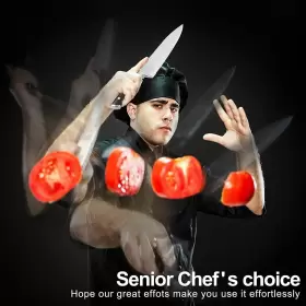 ZKKTD009 KINTTO Chefs Knife High Carbon Steel Ergonomic #3