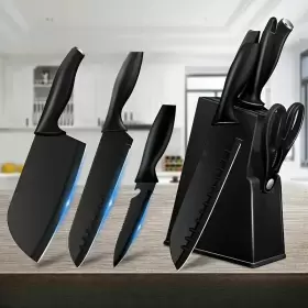 365779578403 KITCHEN Set Chef Knifes Veggie Meat Steel Knives