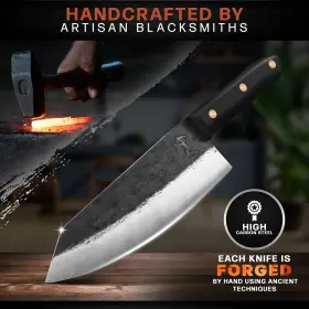065006549279 KITCHEN PERFECTION Handmade Chefs Knife Sharp #2
