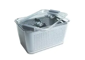 B086FLY2FC KITCHEN SPACES Colander Stackable Food Storage