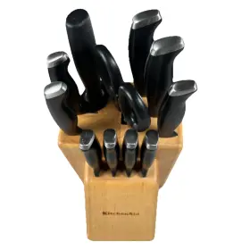 045908055691 KITCHENAID Edge Knife Cutlery Block Set Shears