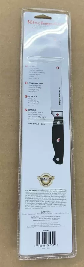 045908065300 KITCHENAID Bread Knife Steel #2