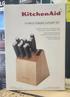 045908134662 KITCHENAID Forged Triple Knife Block Set
