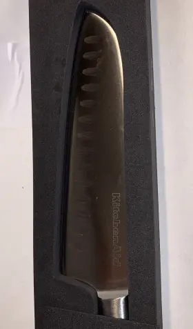 054903697961 KITCHENAID Classic Forged Santoku Knife Onyx