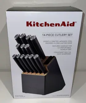 90542429 KITCHENAID Block Knife Set Steel
