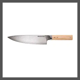 91059718 KITCHENAID Hardwood Chef Knife Forged Blade Riveted