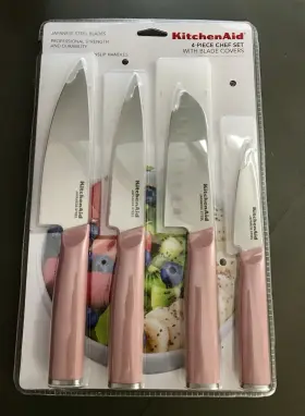 KE4PCSEOHDRA KITCHENAID Dried Knife Set Blade Covers Steel