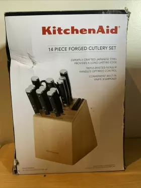KO14STSNBXOBT KITCHENAID Forged Cutlery Knife Set Steel