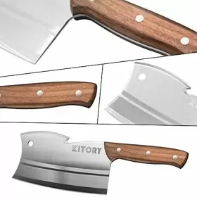 791378888399 KITORY Meat Cleaver Butcher Knife Bone Cutter #3