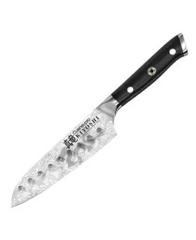 350737670344 KIYOSHI Steel Tang Santoku Knife
