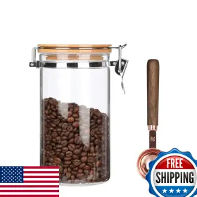 B07Z8X4JTG KKC HOME ACCENTS Borosilicate Glass Coffee Bean