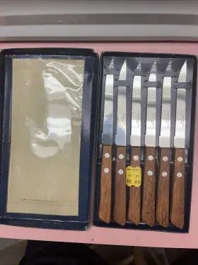 211-25709 KMART Nos Steak Knife Set