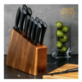 196557010675 KNIFE Thyme Table Set Kitchen Block Steel