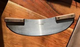 39450 KNIFE Lamson Sharp Ultimate Pizza Rocker Cutting High