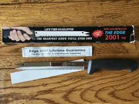 734869200331 KNIFE Edge Surgical Steel Serrated Tv Sleeve