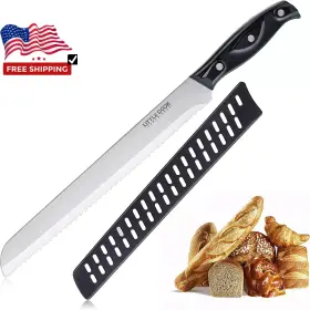 765765 KNIFE Bread Cover Serrated Homemade Kitchen