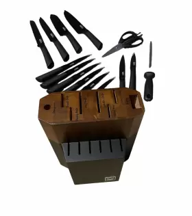 798023805190 KNIFE Chef Set Block Kitchen Scissors Sharper #2