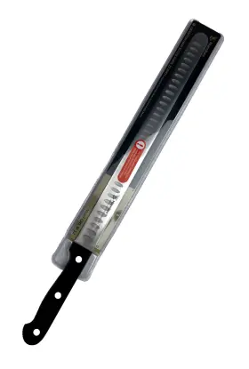 BI-12 KNIFE Humbee Chef Granton Ham Slicer Carving Steel