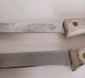G7576 KNIFE Ecko Forge Slicer Utility Knives Wood Handles #3