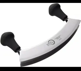 M18928 KNIFE Mercer Culinary Double Blade Rocking Mezzaluna