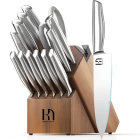 977196720255 KNIFESAGA Knife Set High Carbon Steel