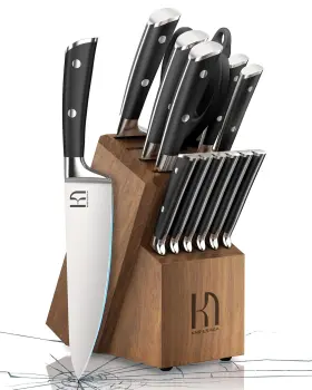 977196720262 KNIFESAGA Knife Set High Carbon Steel Kitchen