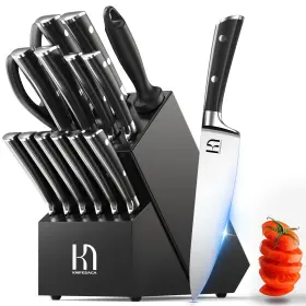 X3PRO KNIFESAGA Knife Set High Carbon Steel Kitchen