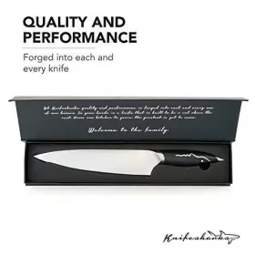 611906157745 KNIFESHARKS Chef Knife Steel Razor Sharp Edge #2