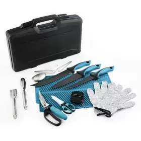 726034714705 KNINE OUTDOORS Fish Fillet Knife Set Curved Flex #2