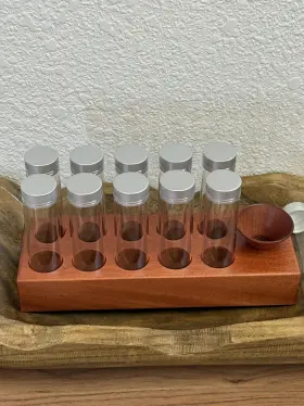 B0BPJNBWW5 KNODOS Single Coffee Bean Storage Tubes Dosing