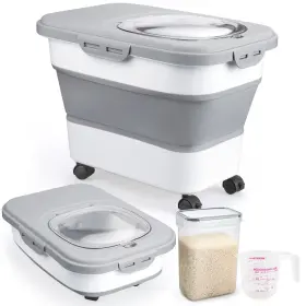 B0F3J28SCV KOMZON Rice Storage Containers Food Dispens