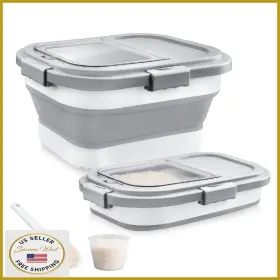 B0FLXSWTQ8 KOMZON Rice Storage Container Airtight Food