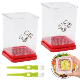 22417195 KRYSLANIX Fruit Slicer Cup Brush Steel Egg Cutter